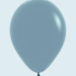 Dusk Blue Latex Balloon w/ Helium & Hi-Float, 11" | 1 ct