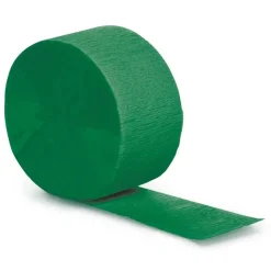 Emerald Green Crepe Paper Streamer 81ft | 1ct
