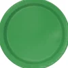 Emerald Green Paper Plates 10" | 50ct
