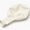 Fashion White, 11" Latex Single Balloon | Does Not Include Helium