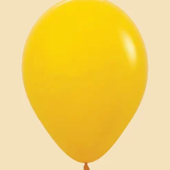 Fashion Yellow Latex Balloon w/ Helium & Hi-Float, 11" | 1 ct