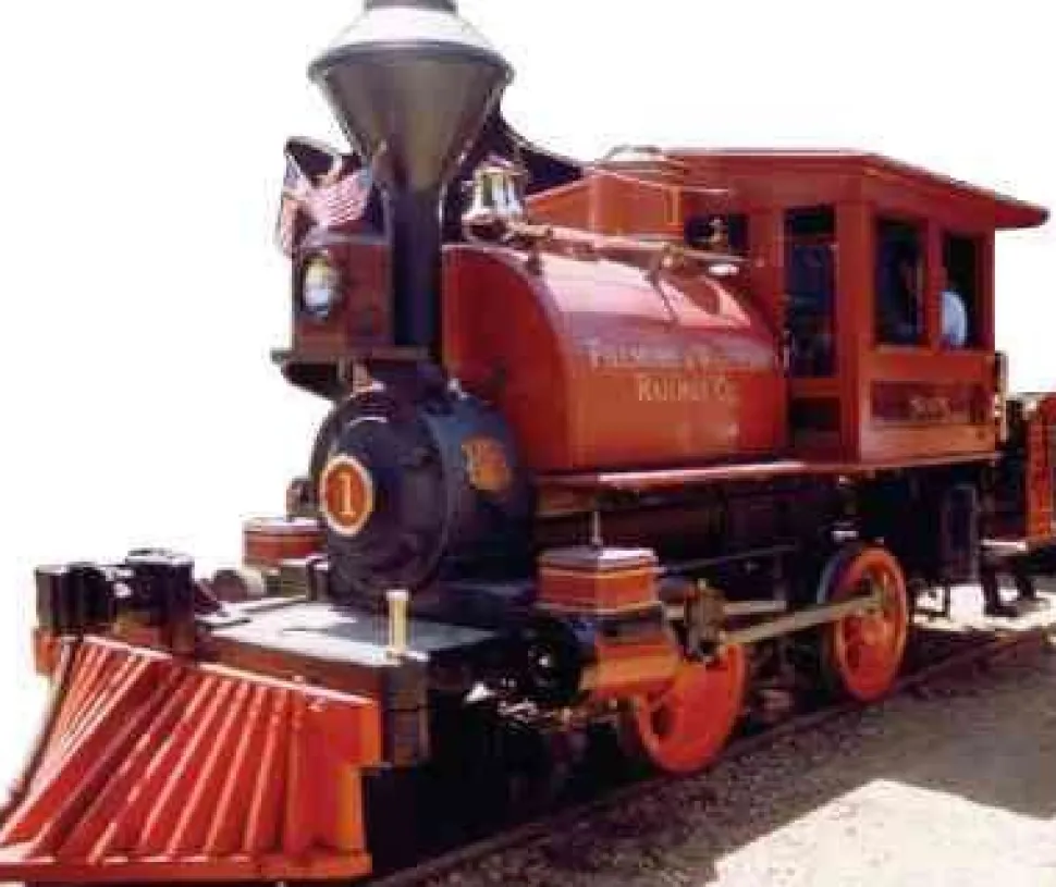 Fillmore and Western Train #1 Cardboard Standup *Made to order-please allow 10-14 days for processing*