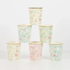 Floral Garden Cups | 8ct