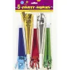 Foil Horns Assorted | 5ct