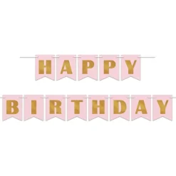 Foil Happy Birthday Banner 12' | 1ct