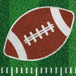 Football Tailgate Time Beverage Napkins | 16 ct