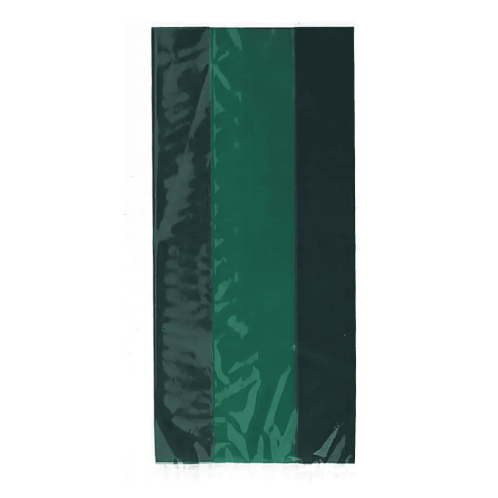 Forest Green Cello Bag | 30ct