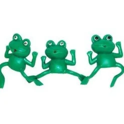Frog Finger Puppets, Green. 1.5" x 1" | 72 ct