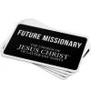 Future Missionary Tag Stickers 3" x 1.5" | 12 ct