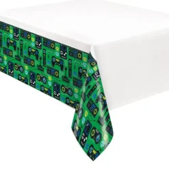 Gamer Birthday Plastic Tablecover | 1ct