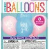 Gender Reveal Latex Balloon Pack 12in | 8ct