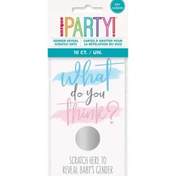 Gender Reveal Party Scratch-off Game | 10 ct