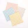 Gingham Small Napkins | 20ct