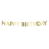 Gold Scallop Happy Birthday Garland | 1ct