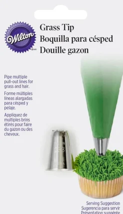Grass Tip Cookie and Candy Decorating Tip |1 ct