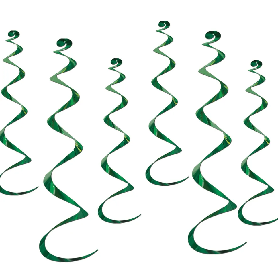 Green Twirly Whirlys | 6ct