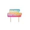 Happy Birthday Cake Topper - Vibrant Ombre | 1ct