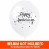 Happy Anniversary Latex Balloon Pack 12in | 8ct