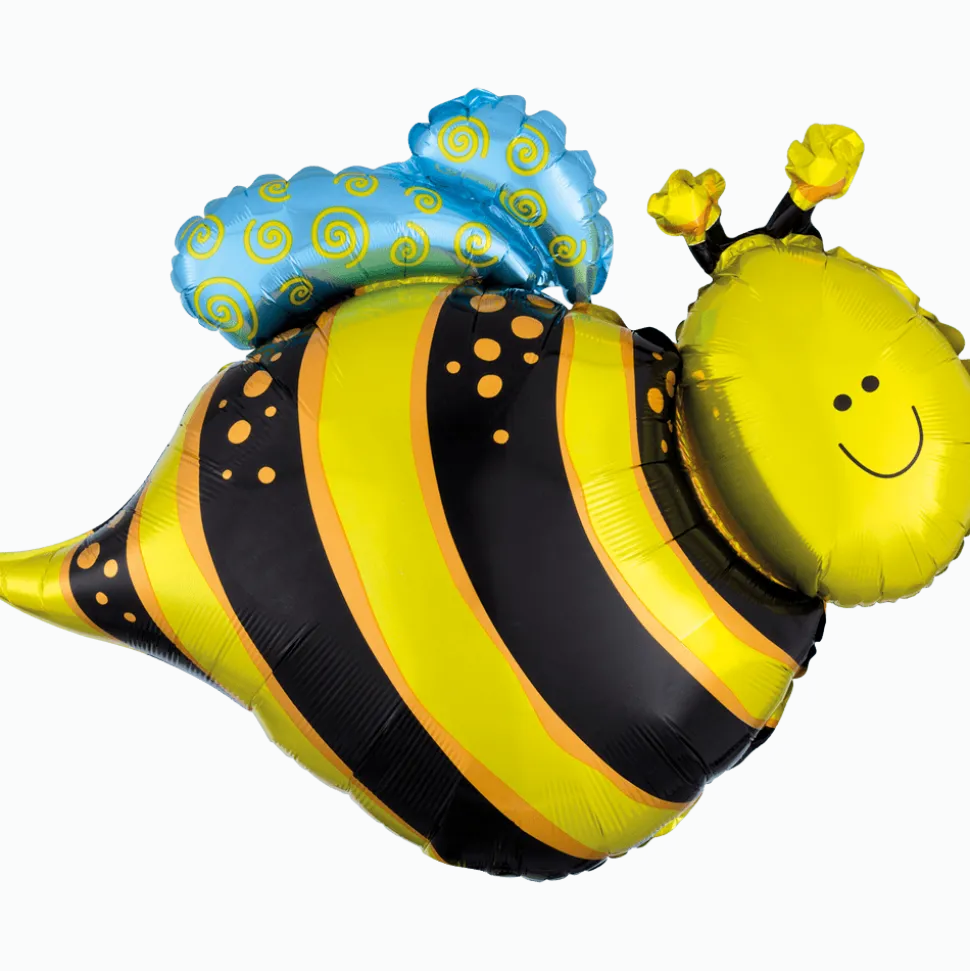 Happy Bee Supershape Mylar Balloon 25" | 1ct