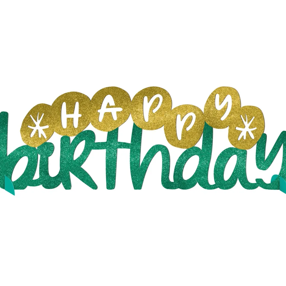 Happy Cake Day Glitter Table Centerpiece | 1ct