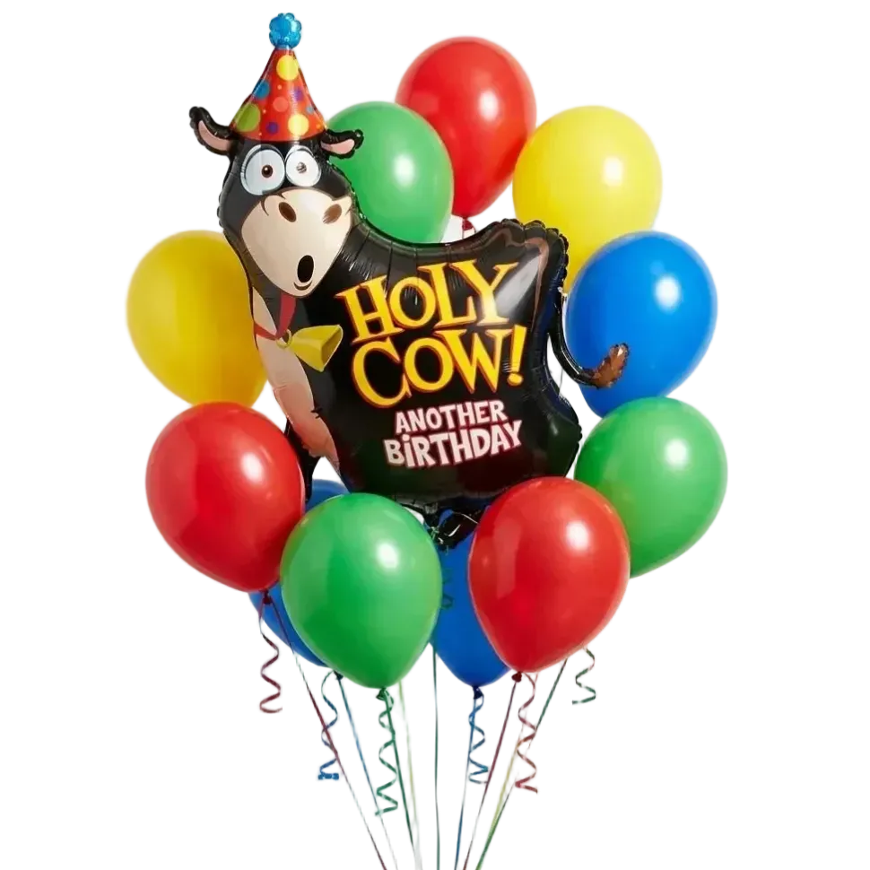 Holy Cow Another Birthday Bouquet | 15pc