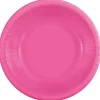 Hot Pink & White Paper Bowls | 20ct