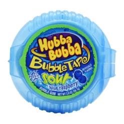 Hubba Bubba Sour Blue Raspberry Tape Gum | 1ct