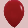 Imperial Red Latex Balloon W/ Helium & Hi-Float 11" | 1 ct