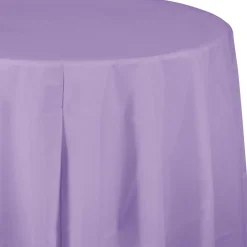 82in Round Luscious Lavender Octy Round Tablecover | 1ct