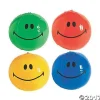 Inflatable Mini Smiley Face Beach Ball 5" | 12ct