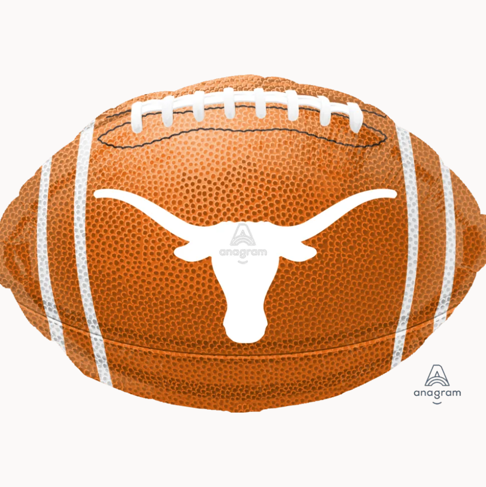 18in University of Texas Football Balloon | 1ct