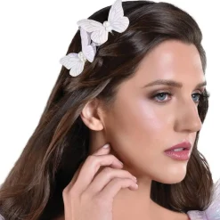 Iridescent Fairy Butterfly Hair Pins | 2ct