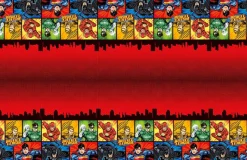 Justice League Plastic Tablecover | 1ct