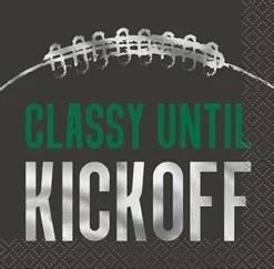 Kickoff Football Beverage Napkins | 16ct