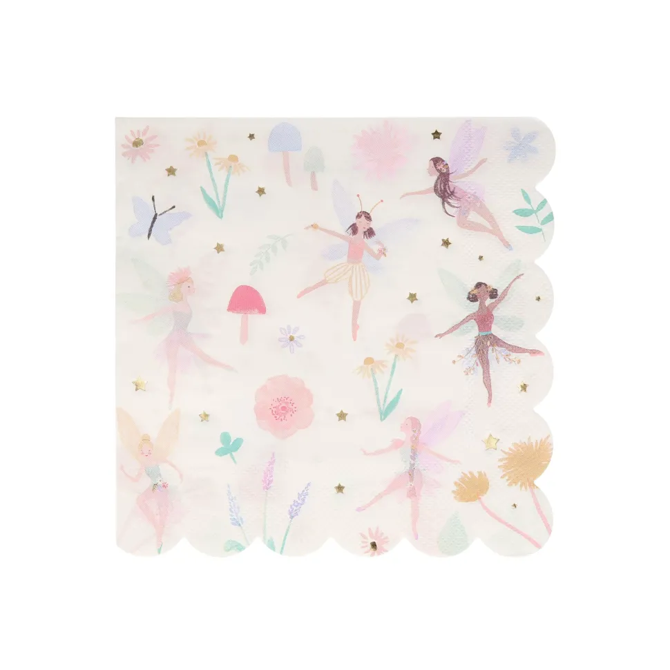 Large Fairy Napkins | 16ct