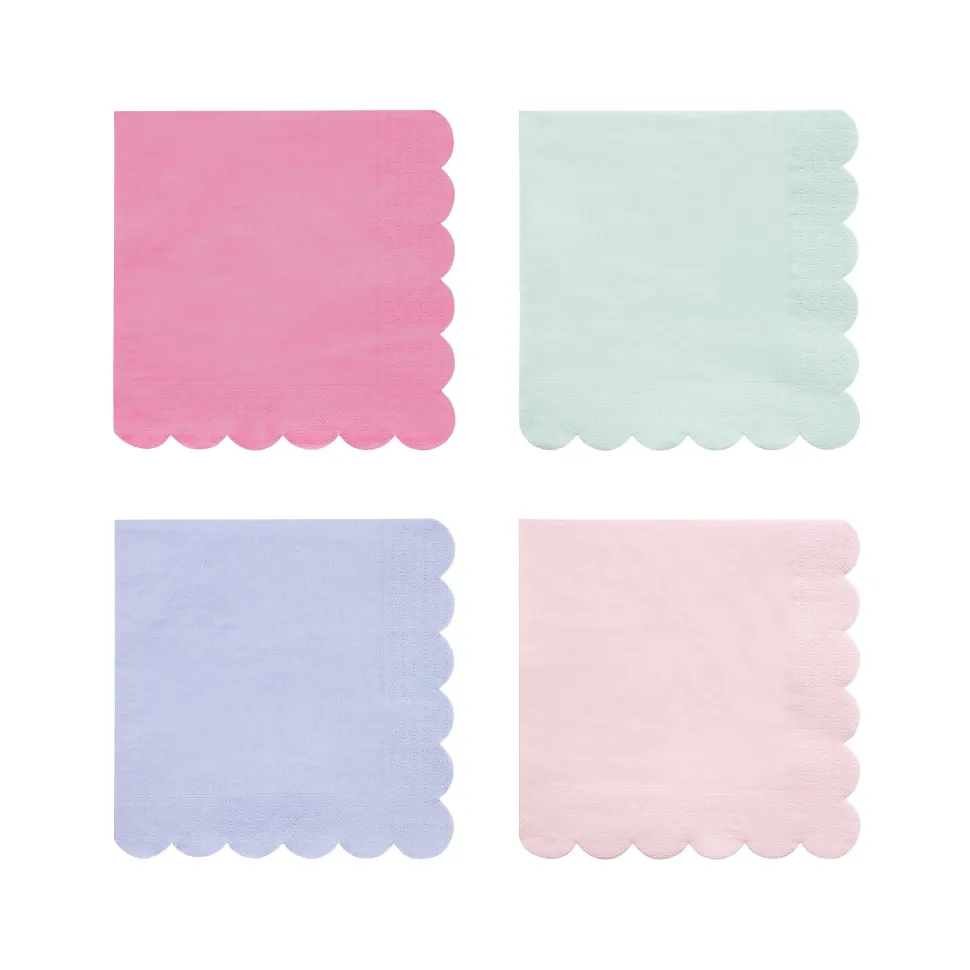 Large Multicolor Paper Napkins | 20ct