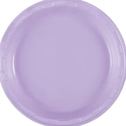 Lavender Plastic Plate 10in | 50ct