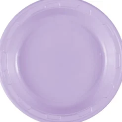 Lavender Plastic Plate 7in | 50ct