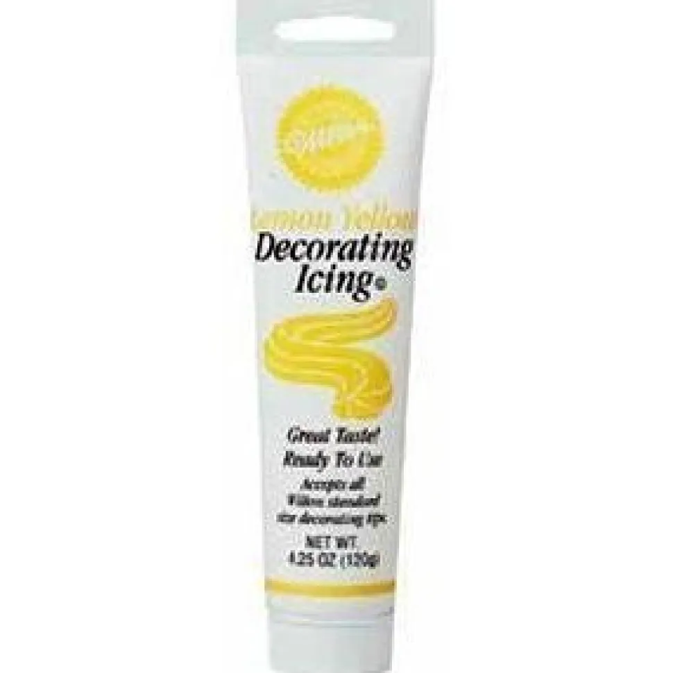 Lemon Yellow Tube Icing | 4.25 Oz.