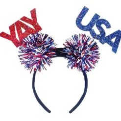 Light-Up Patriotic Yay USA Headbopper | 1ct