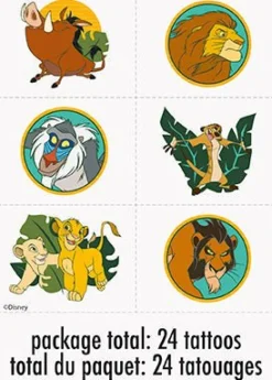 Lion King Tattoos | 24ct