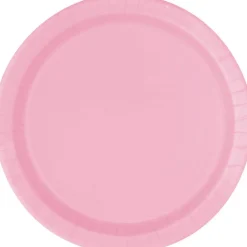Lovely Pink Paper Plates 9" | 50ct