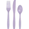 Luscious Lavender Cutlery Assortment | 24ct