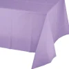 Luscious Lavender Plastic Tablecover 54x108 | 1ct