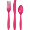 Magenta Cutlery Assortment | 24ct