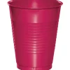 Magenta Plastic Cups 16oz | 20ct