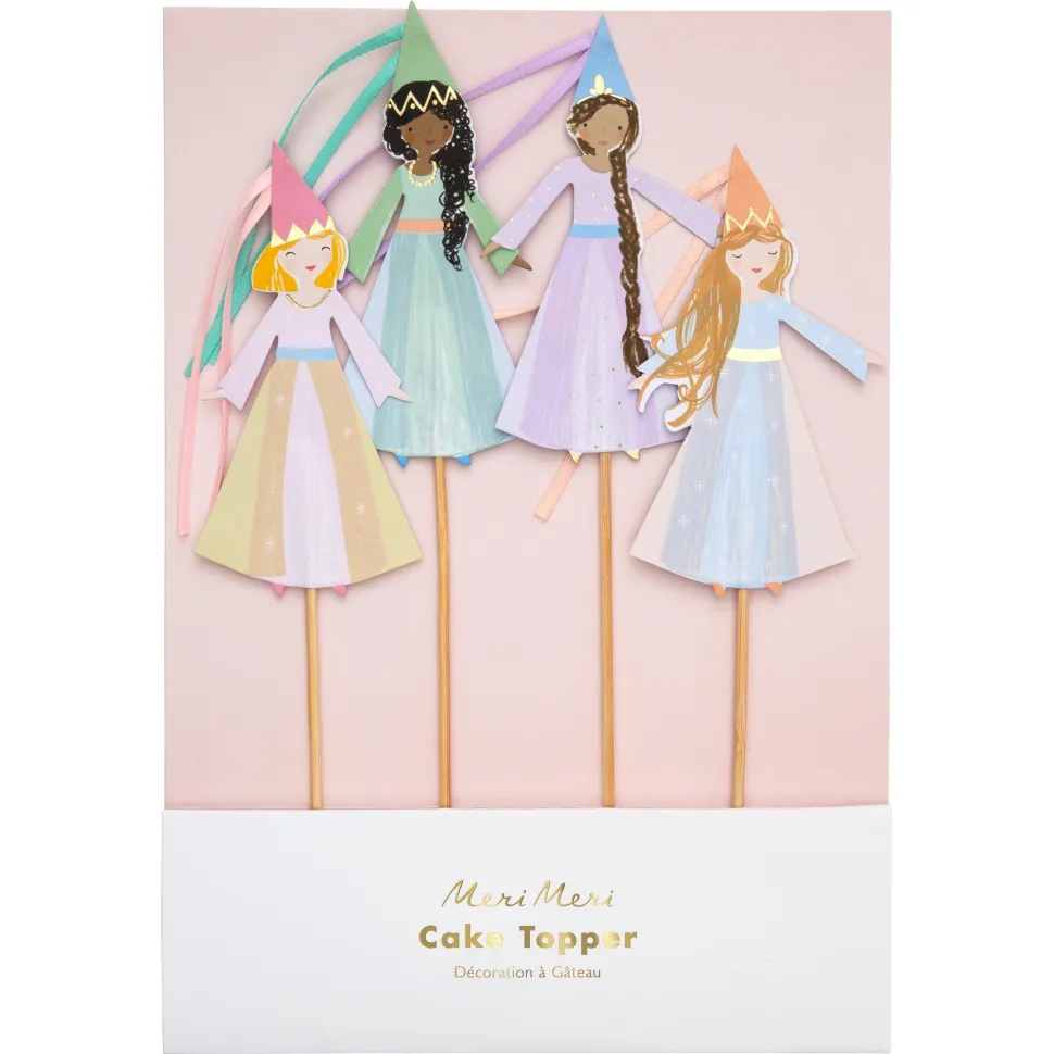 Magical Princess Cake Toppers | 4ct