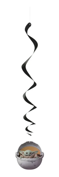 Mandalorian Hanging Swirl Decoration | 3ct