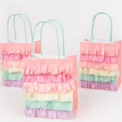 Meadow Unicorns Fringe Party Bags | 8ct