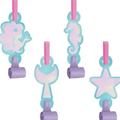 Mermaid Shine Blowout Noisemakers | 8ct